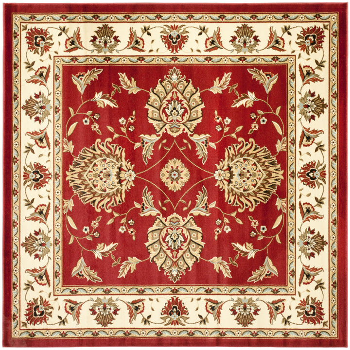 SAFAVIEH LNH555-4012 Lyndhurst Red / Ivory Image 6