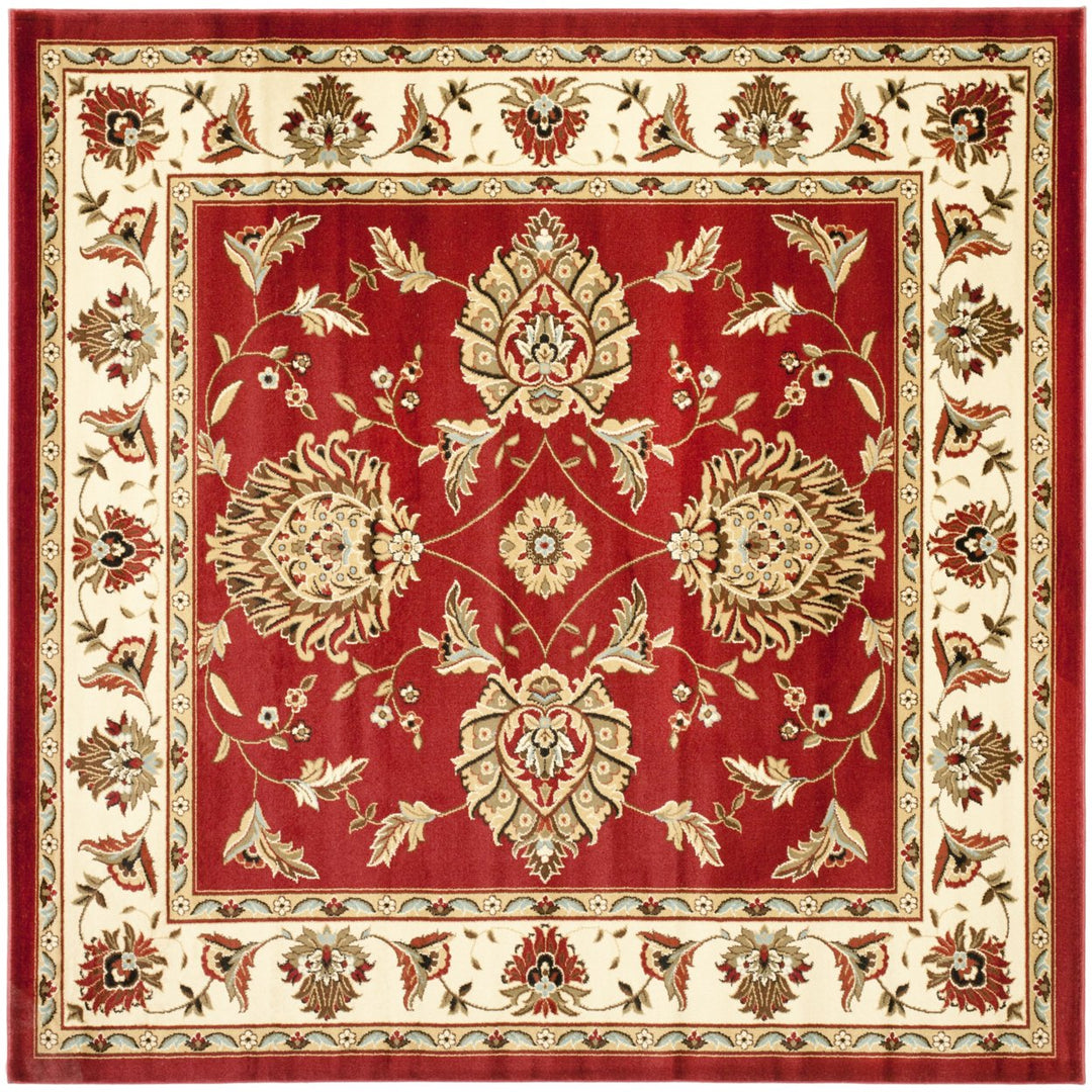 SAFAVIEH LNH555-4012 Lyndhurst Red / Ivory Image 1