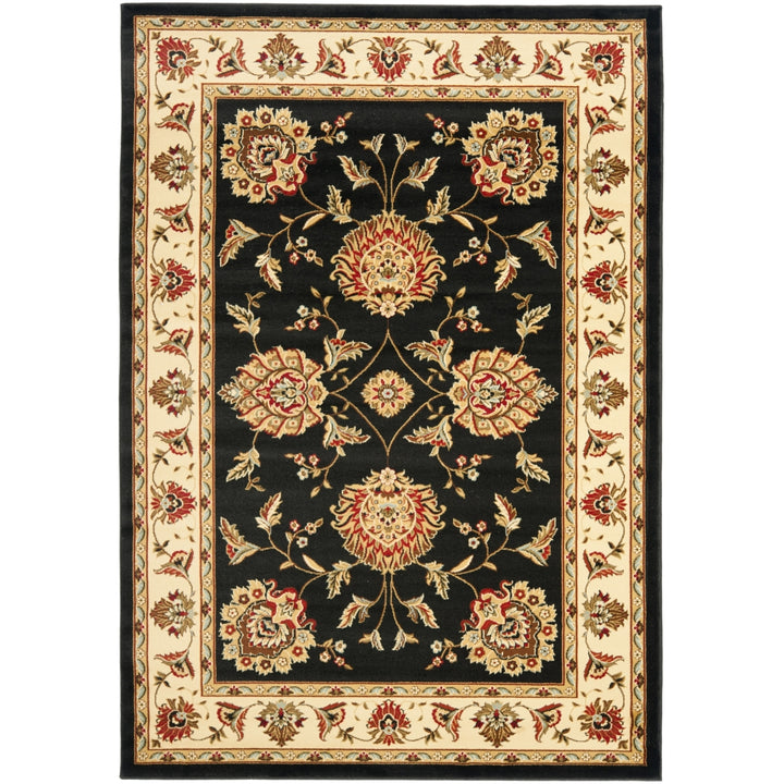 SAFAVIEH Lyndhurst LNH555-9012 Black / Ivory Rug Image 2