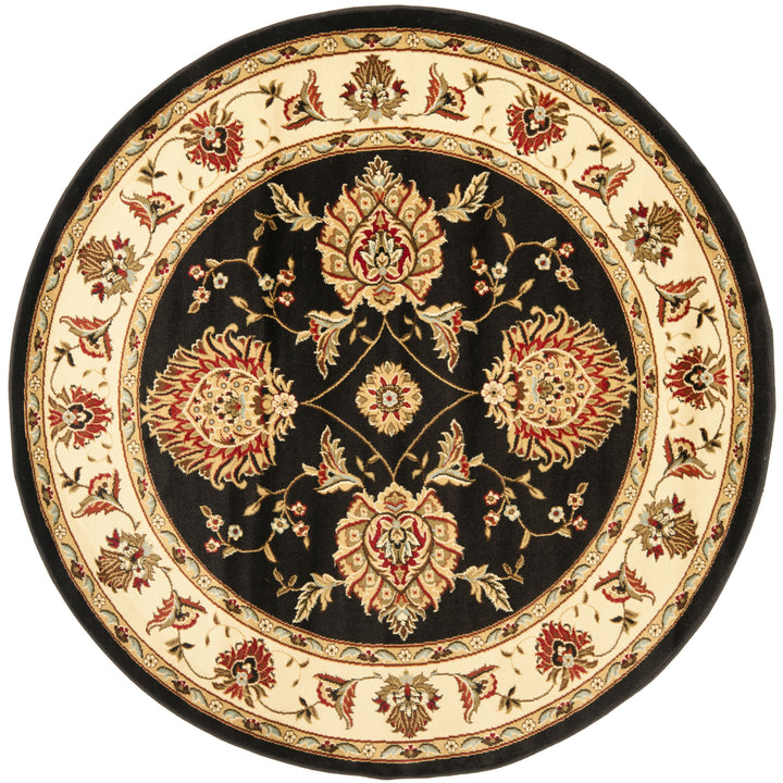 SAFAVIEH Lyndhurst LNH555-9012 Black / Ivory Rug Image 4