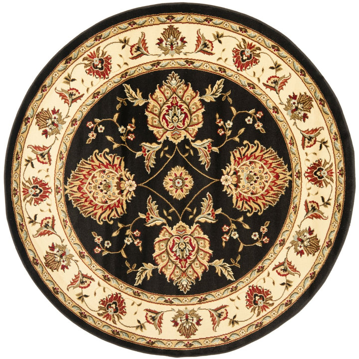 SAFAVIEH Lyndhurst LNH555-9012 Black / Ivory Rug Image 1