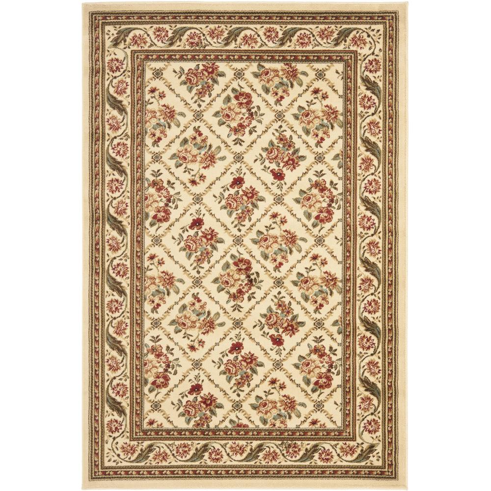 SAFAVIEH Lyndhurst LNH556-1212 Ivory / Ivory Rug Image 2