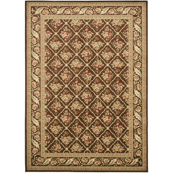 SAFAVIEH Lyndhurst LNH556-2525 Brown / Brown Rug Image 1