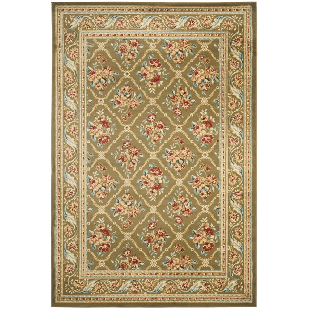 SAFAVIEH Lyndhurst LNH556-5252 Green / Green Rug Image 2