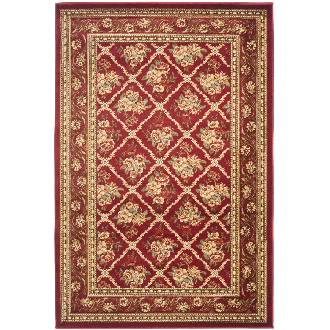 SAFAVIEH Lyndhurst LNH556-4040 Red / Red Rug Image 1