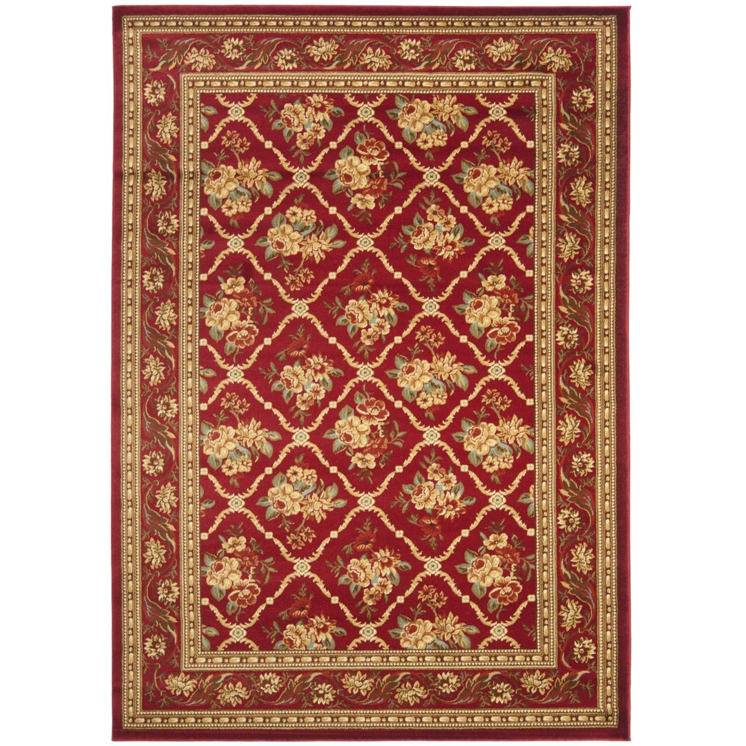 SAFAVIEH Lyndhurst LNH556-4040 Red / Red Rug Image 1