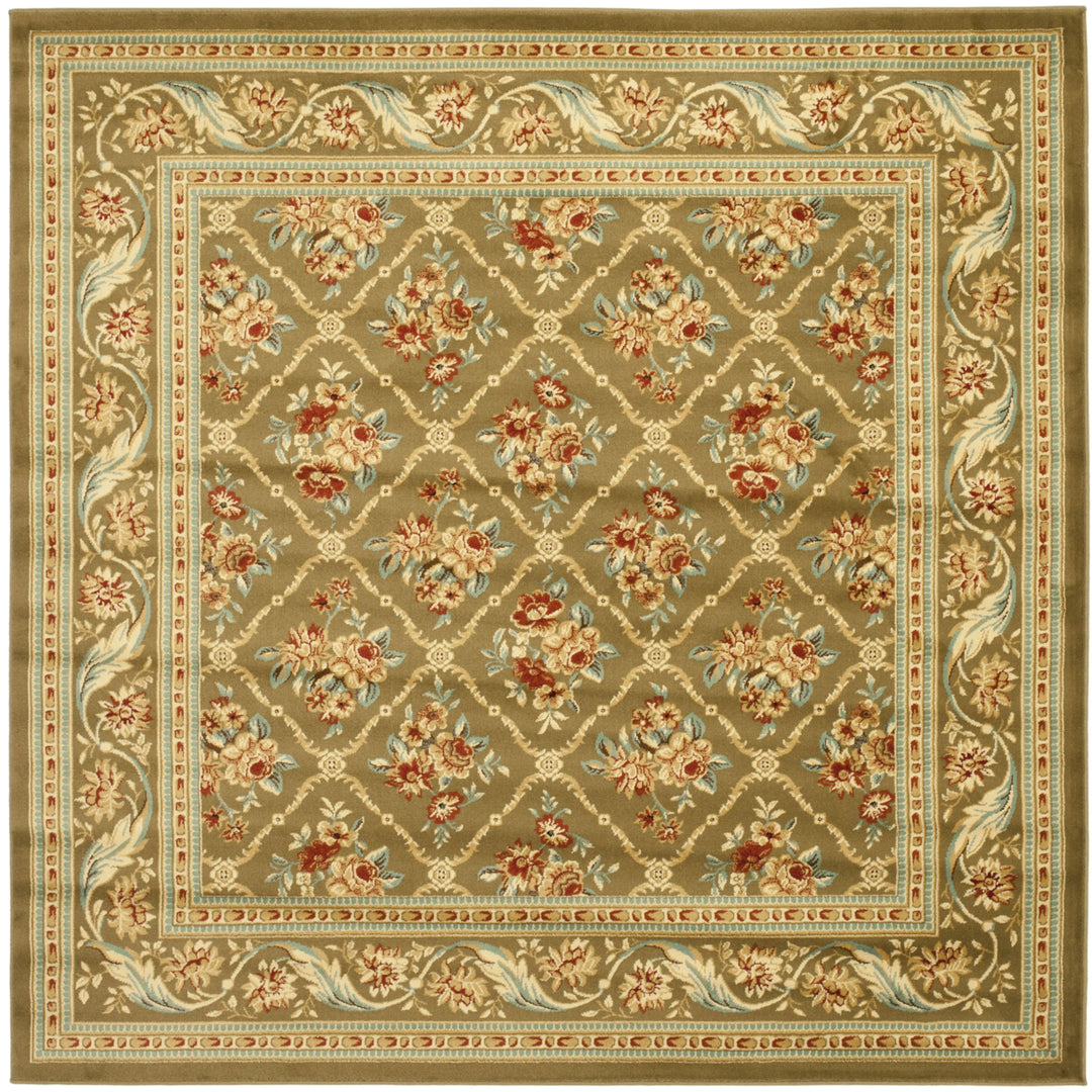 SAFAVIEH Lyndhurst LNH556-5252 Green / Green Rug Image 6