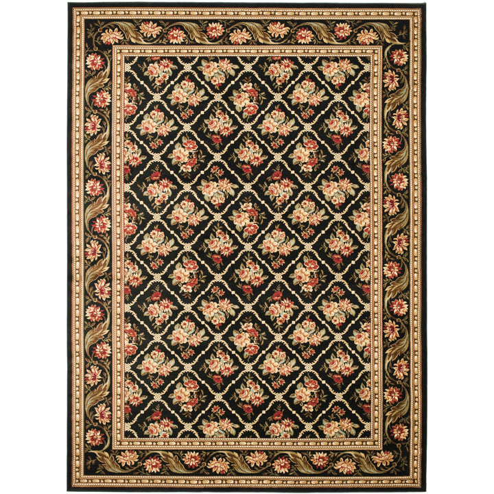 SAFAVIEH Lyndhurst LNH556-9090 Black / Black Rug Image 5