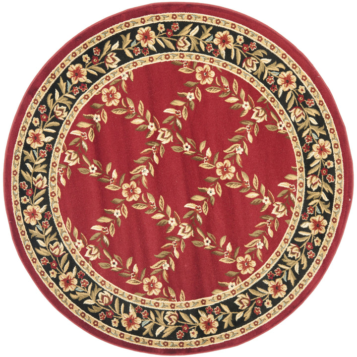 SAFAVIEH Lyndhurst LNH557-4090 Red / Black Rug Image 4