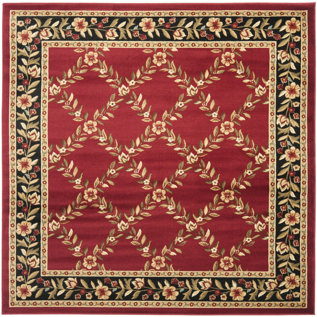 SAFAVIEH Lyndhurst LNH557-4090 Red / Black Rug Image 1