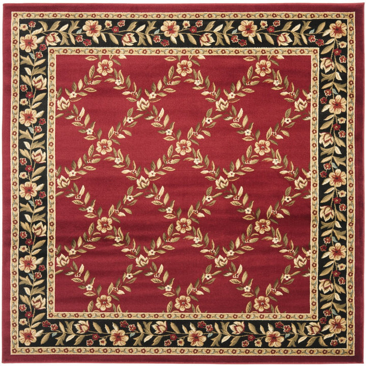 SAFAVIEH Lyndhurst LNH557-4090 Red / Black Rug Image 1