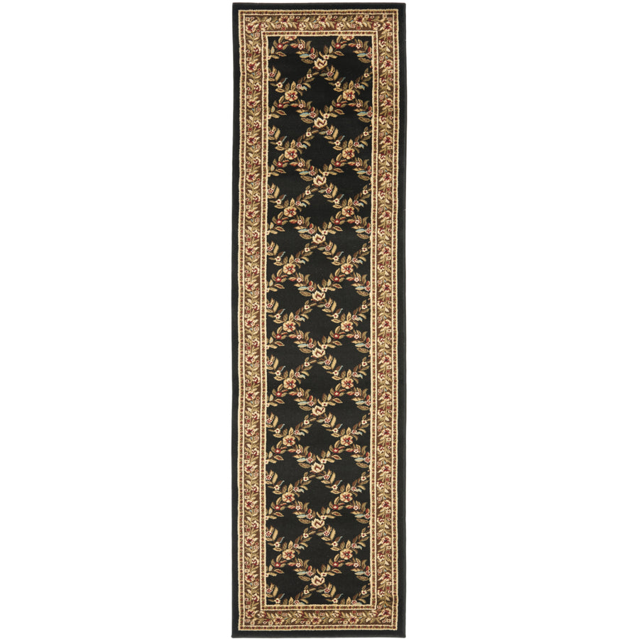 SAFAVIEH Lyndhurst LNH557-9025 Black / Brown Rug Image 1