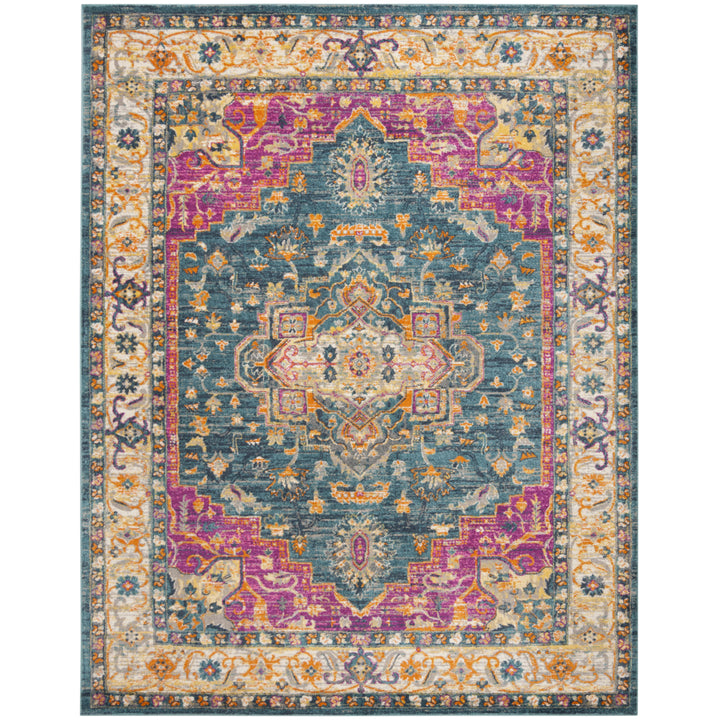 Safavieh MAD202M Madison 200 Blue / Multi Image 5