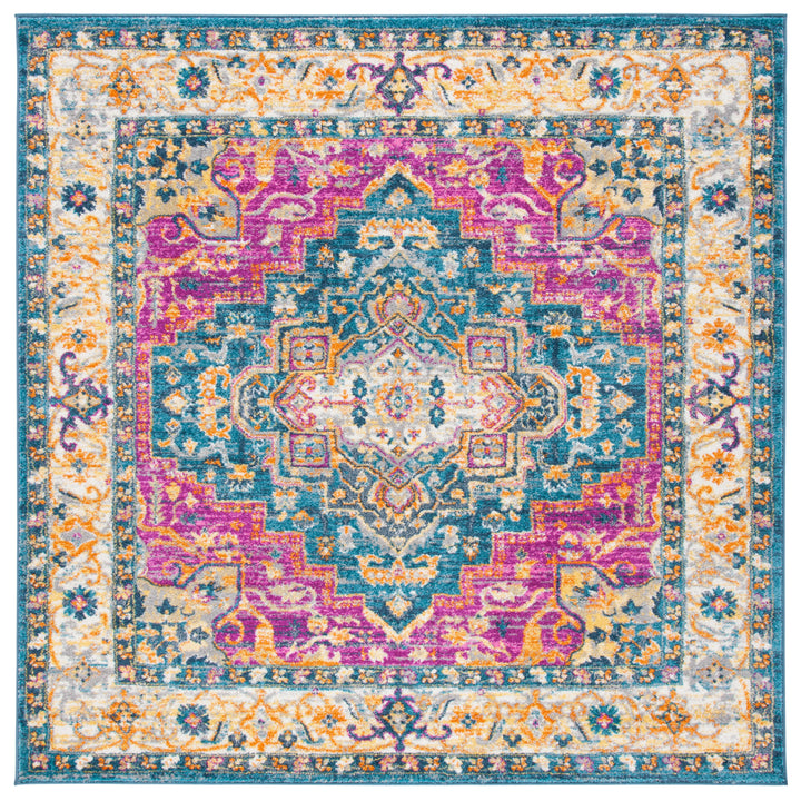 Safavieh MAD202M Madison 200 Blue / Multi Image 8