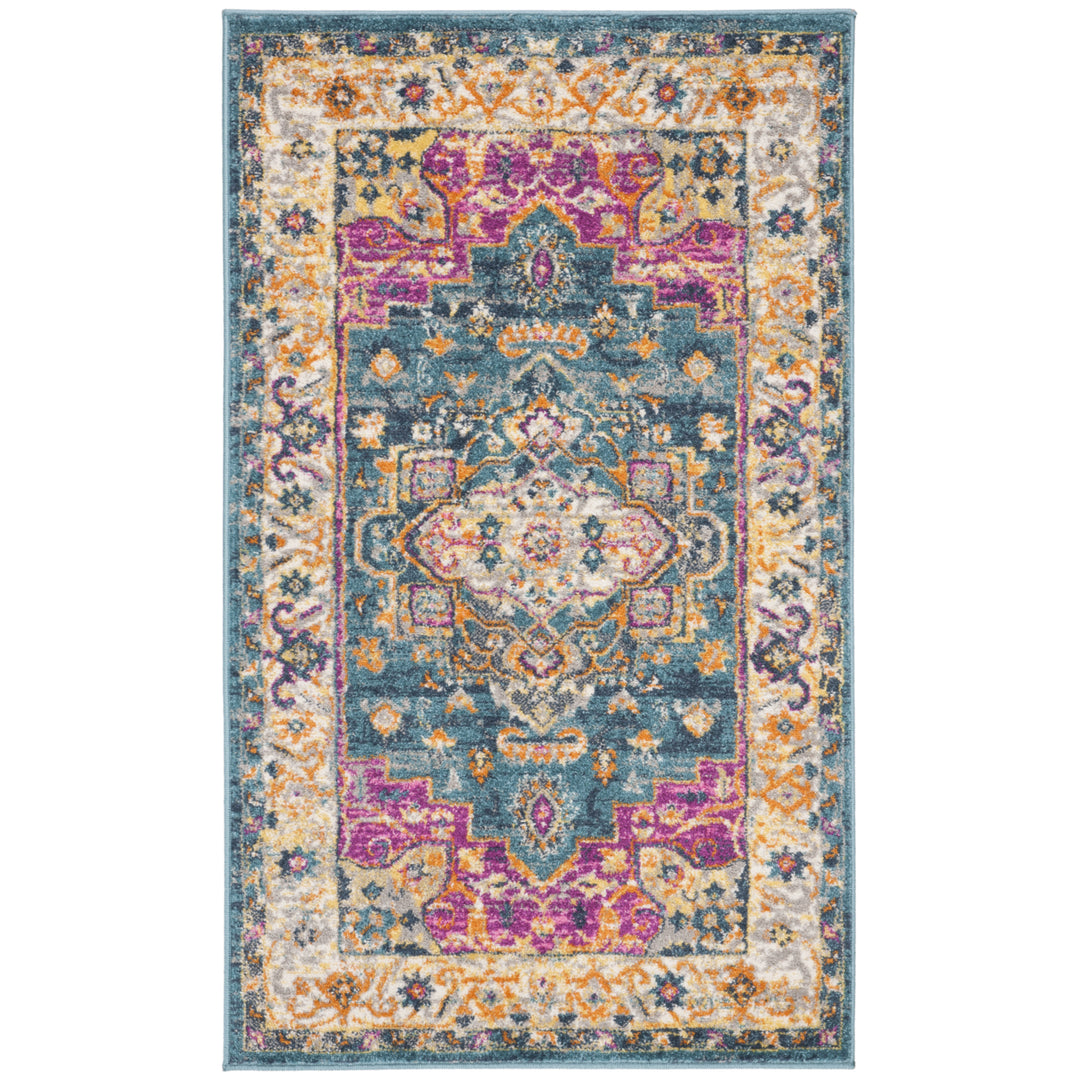 Safavieh MAD202M Madison 200 Blue / Multi Image 3