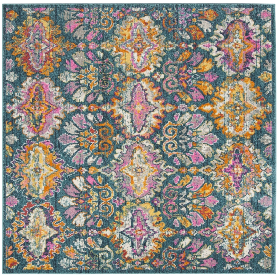 Safavieh MAD144A Madison Teal / Fuchsia Image 6