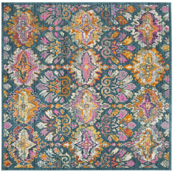 Safavieh MAD144A Madison Teal / Fuchsia Image 6