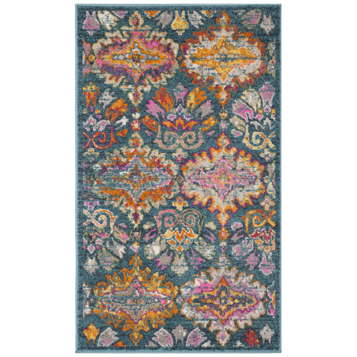 Safavieh MAD144A Madison Teal / Fuchsia Image 3