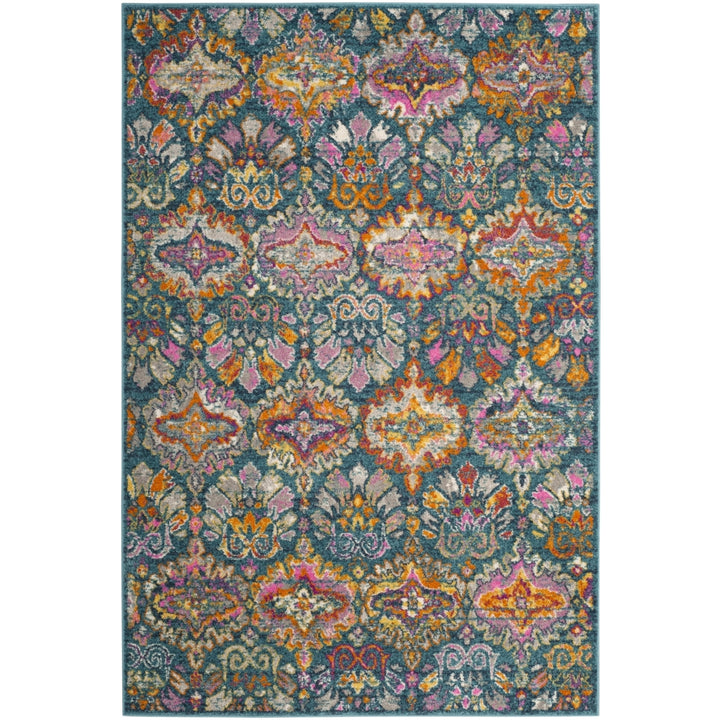 Safavieh MAD144A Madison Teal / Fuchsia Image 4