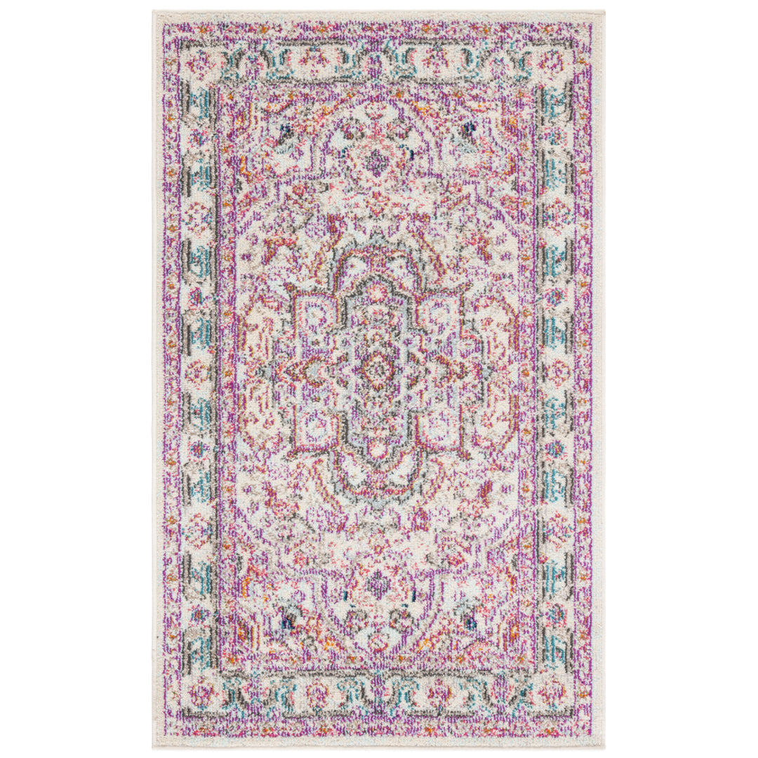 Safavieh MAD259B Madison 200 Beige / Fuchsia Image 3