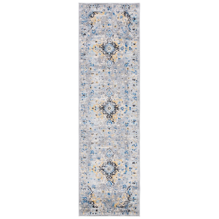 SAFAVIEH Madison Collection MAD154D Grey / Gold Rug Image 6