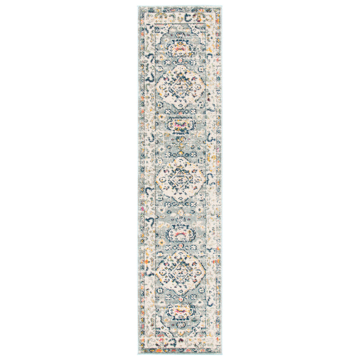 SAFAVIEH Madison Collection MAD468G Grey / Ivory Rug Image 5