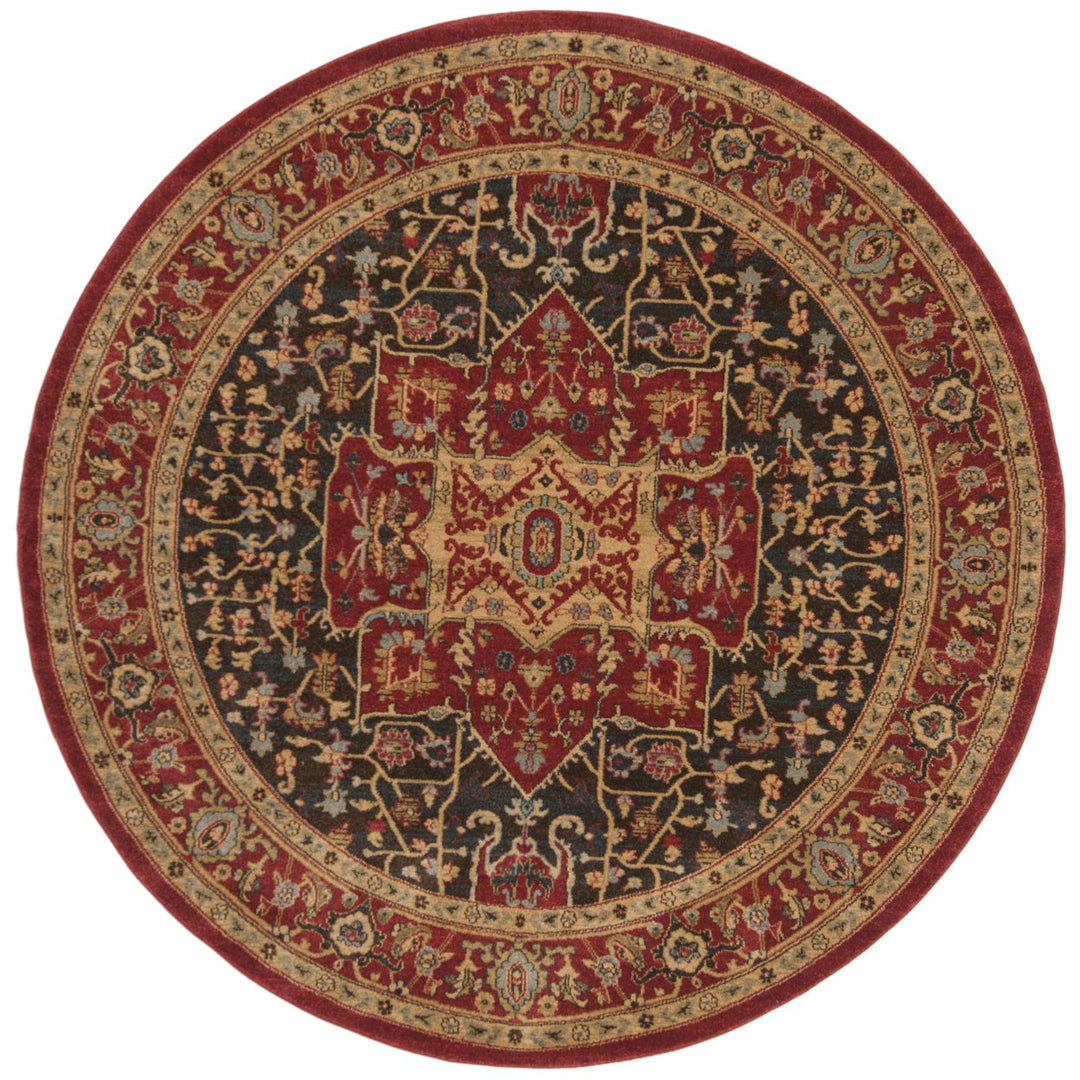 SAFAVIEH Mahal Collection MAH625D Red / Red Rug Image 1