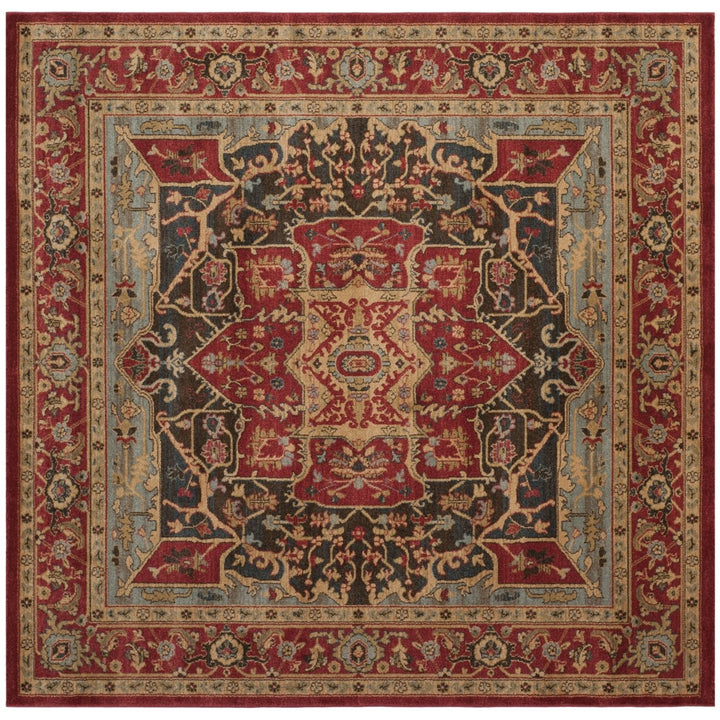 SAFAVIEH Mahal Collection MAH625D Red / Red Rug Image 6
