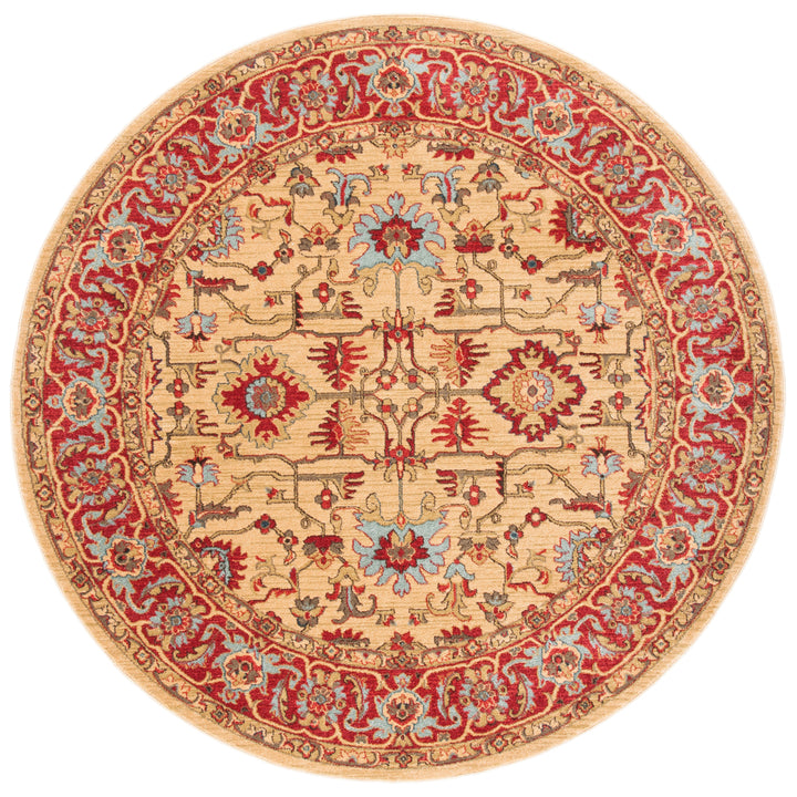 Safavieh MAH693B Assorted Beige / Red Image 4