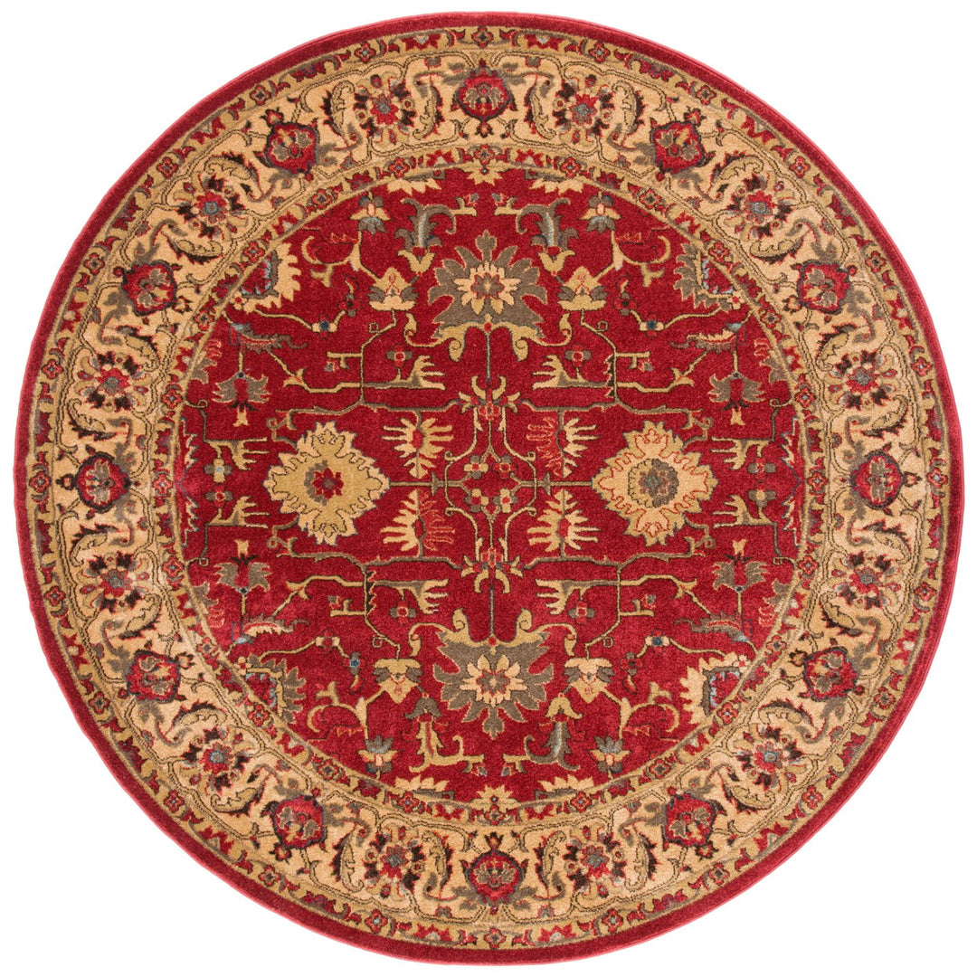 Safavieh MAH693Q Assorted Red / Beige Image 6