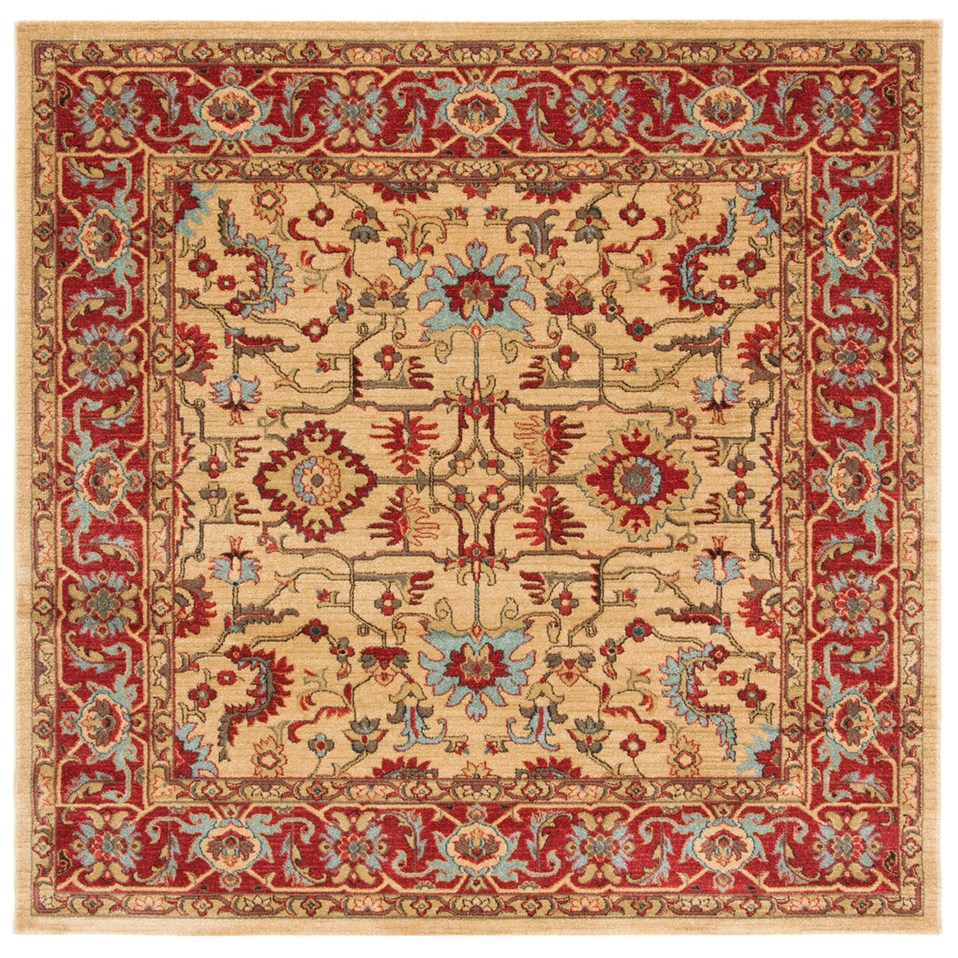 Safavieh MAH693B Assorted Beige / Red Image 5