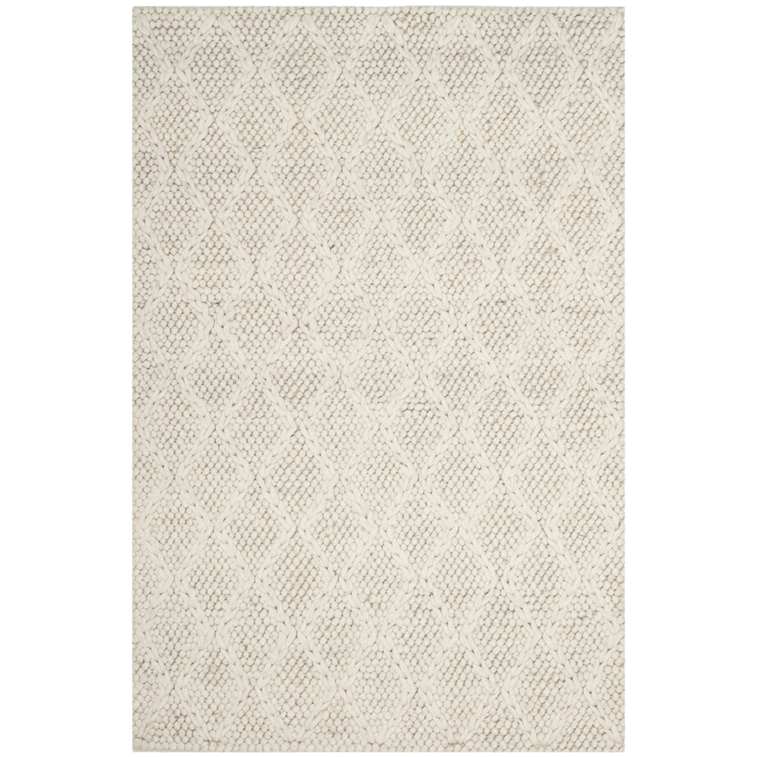 SAFAVIEH Manhattan Collection MAN218A Handmade Ivory Rug Image 1