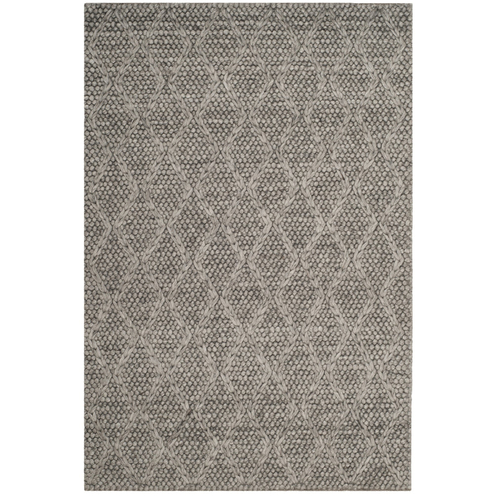 SAFAVIEH Manhattan Collection MAN218B Handmade Grey Rug Image 2