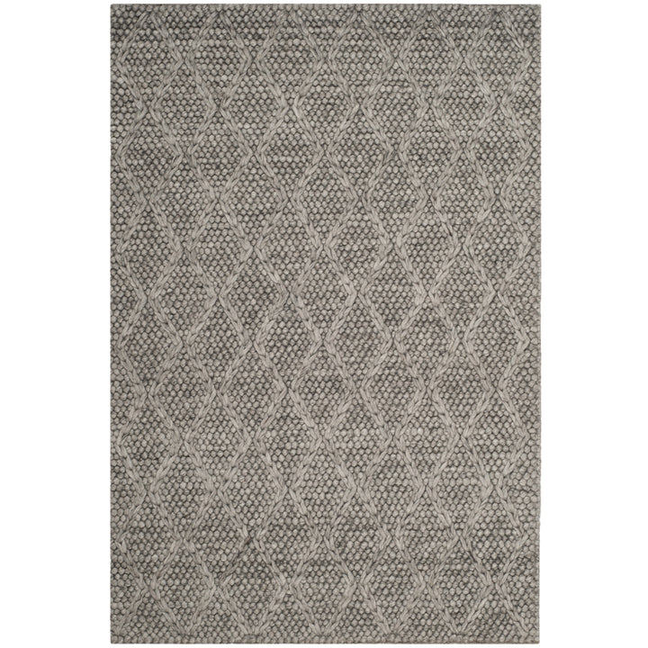 SAFAVIEH Manhattan Collection MAN218B Handmade Grey Rug Image 2