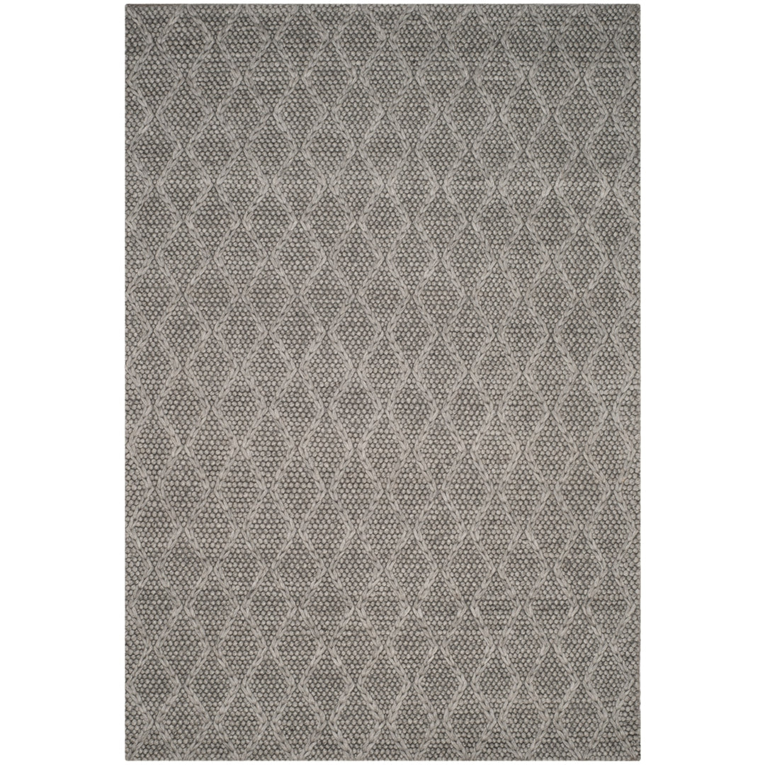 SAFAVIEH Manhattan Collection MAN218B Handmade Grey Rug Image 4