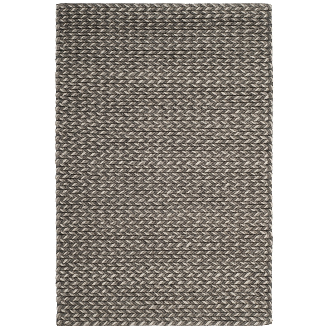 SAFAVIEH Manhattan Collection MAN258B Handmade Grey Rug Image 1