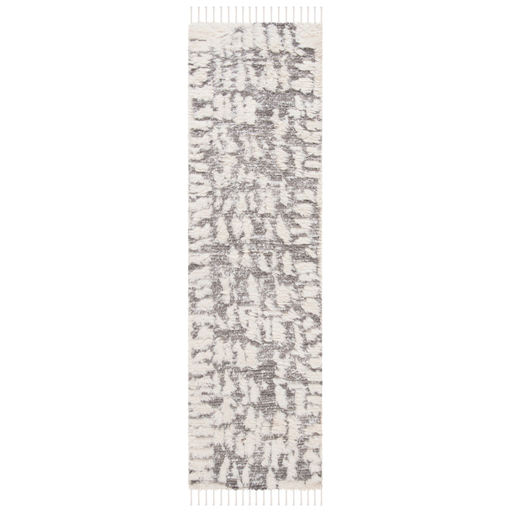 SAFAVIEH Manhattan MAN469F Hand-knotted Ivory / Grey Rug Image 3