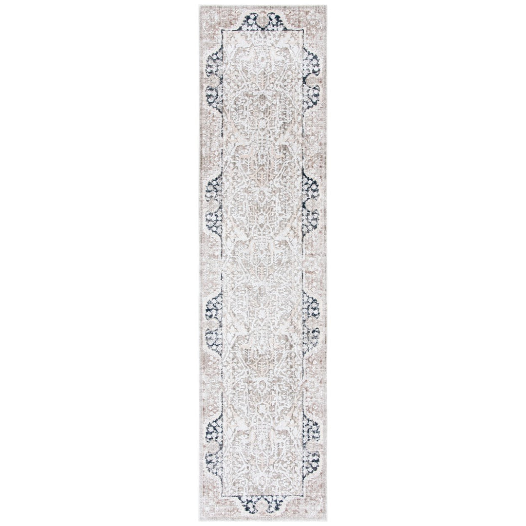 SAFAVIEH Mayflower Collection MAY202B Ivory / Beige Rug Image 1