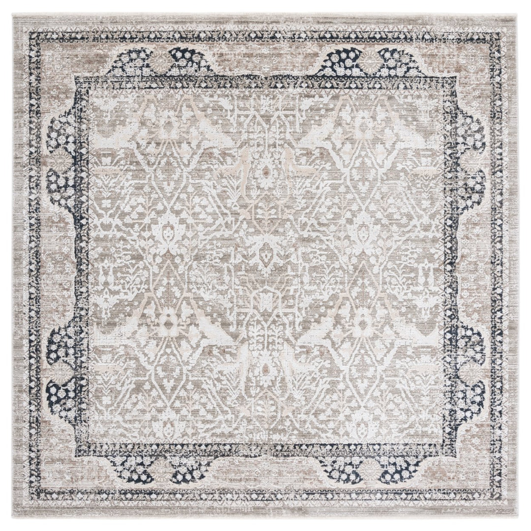 SAFAVIEH Mayflower Collection MAY202B Ivory / Beige Rug Image 6