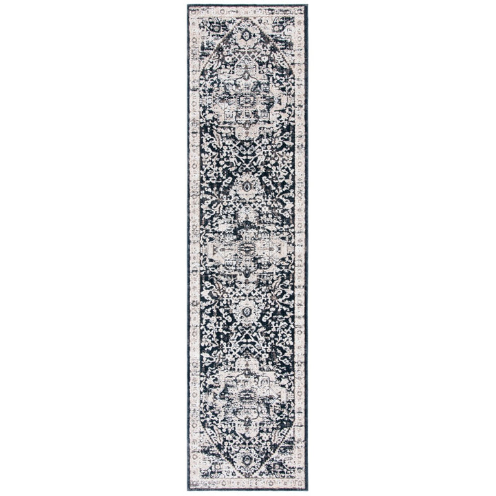 SAFAVIEH Mayflower Collection MAY215B Beige / Grey Rug Image 1