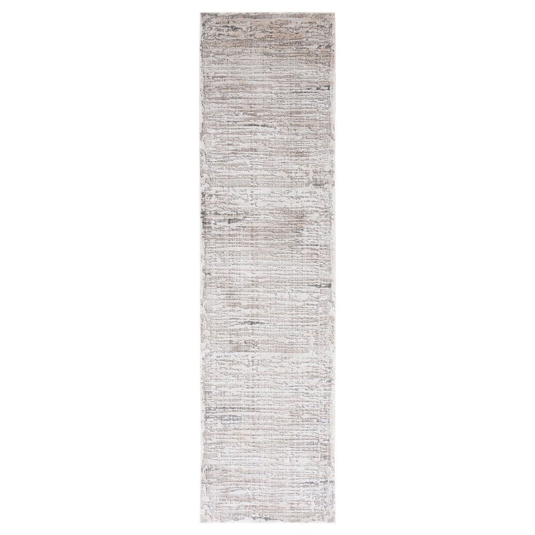 SAFAVIEH Mayflower Collection MAY240B Beige / Grey Rug Image 5