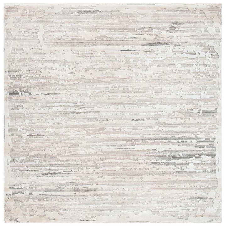 SAFAVIEH Mayflower Collection MAY240B Beige / Grey Rug Image 9