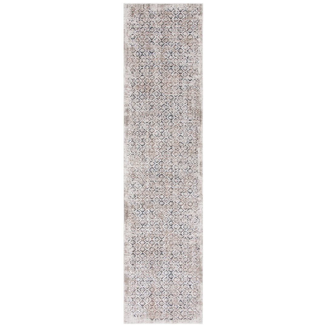 SAFAVIEH Mayflower Collection MAY257A Ivory / Grey Rug Image 5