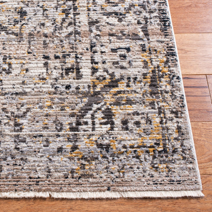 SAFAVIEH Mayflower Collection MAY284F Grey / Gold Rug Image 6