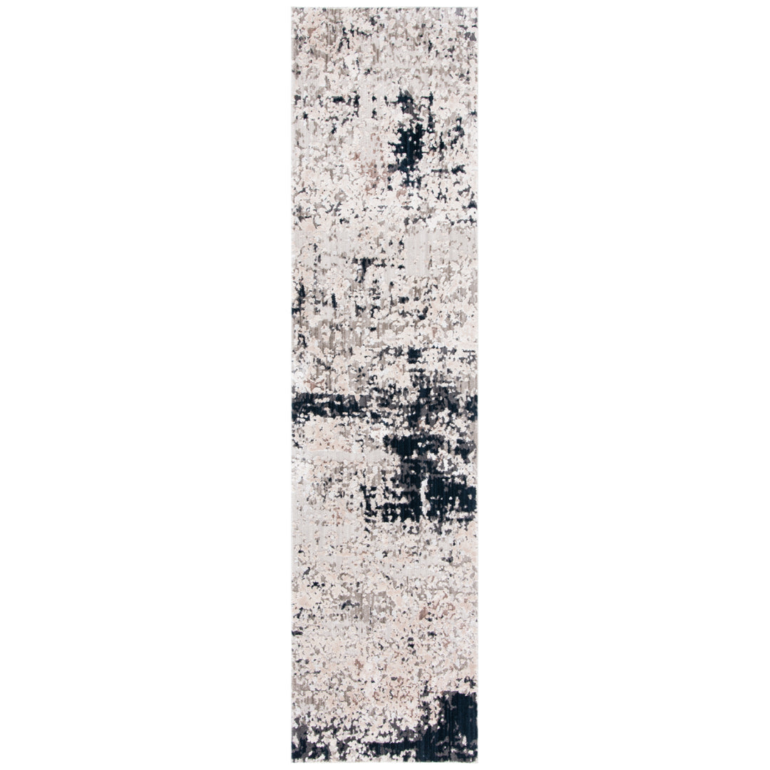 SAFAVIEH Mayflower Collection MAY273A Ivory / Grey Rug Image 5