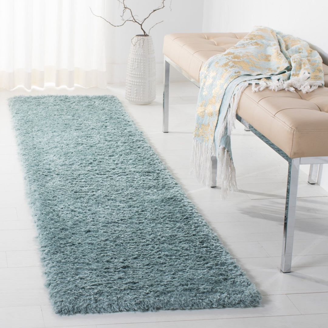 SAFAVIEH Madrid Shag Collection MDG256J Aqua Rug Image 10