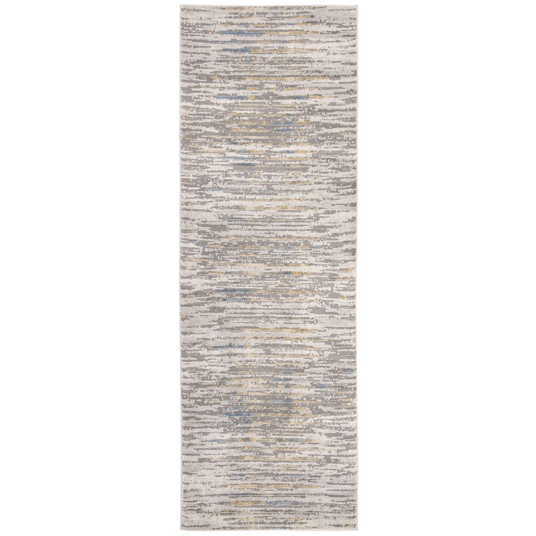 SAFAVIEH Meadow Collection MDW179D Grey / Gold Rug Image 1