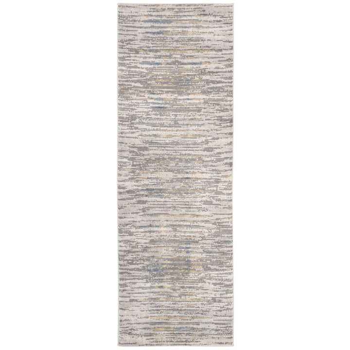 SAFAVIEH Meadow Collection MDW179D Grey / Gold Rug Image 1