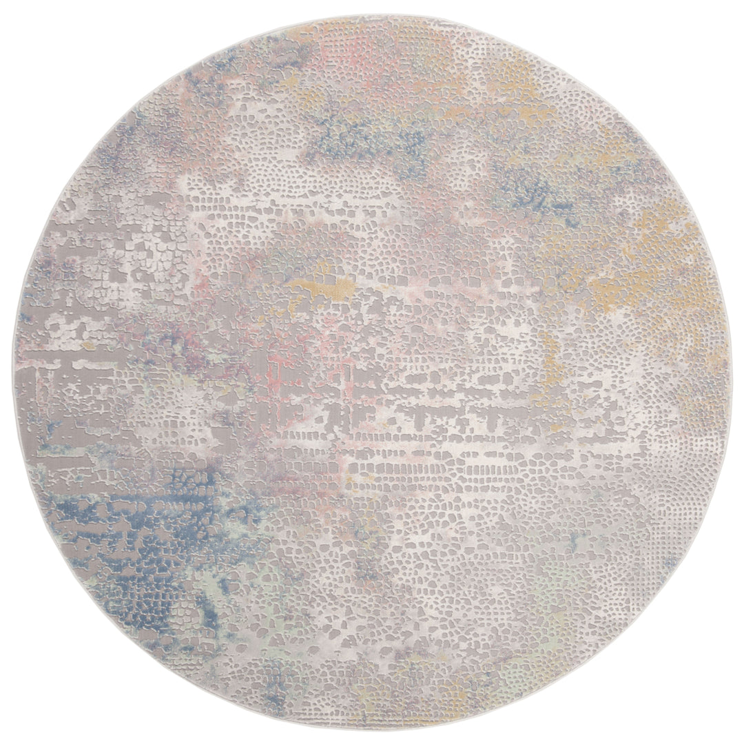 SAFAVIEH Meadow Collection MDW181F Grey / Gold Rug Image 4