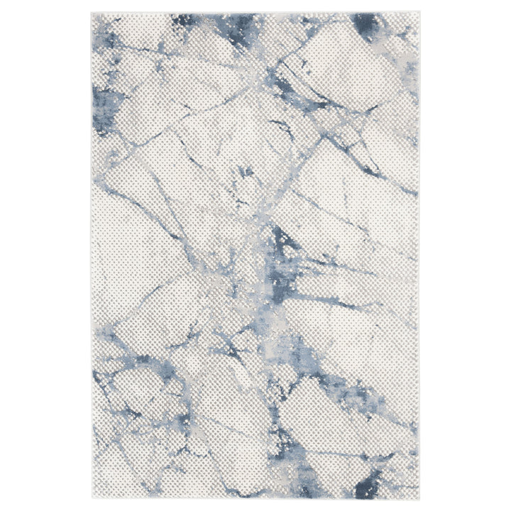 SAFAVIEH Meadow Collection MDW180N Navy / Ivory Rug Image 8